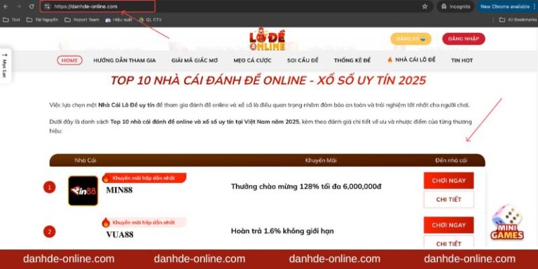 Hướng Dẫn Truy Cập & Săn Khuyến Mãi Lô Đề