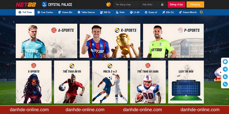 Các nhà cung cấp game hàng đầu thế giới hợp tác cùng NET88