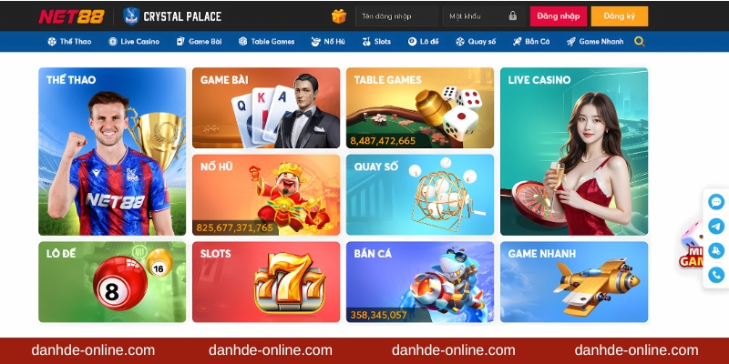 Ưu điểm giúp NET 88 được lòng người chơi Việt