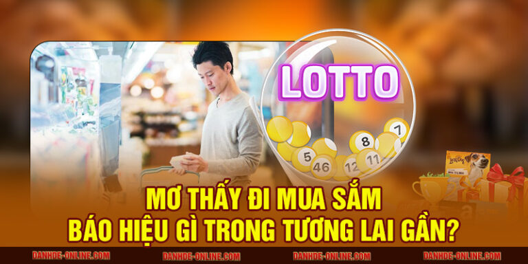 mơ thấy đi mua sắm
