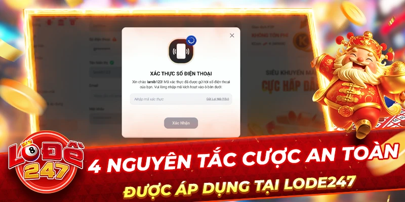 4 nguyên tắc cược an toàn được áp dụng tại lode247